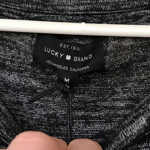 🆕🔥HOST PICK🎉LUCKY BRAND GORGEOUS GRAY WRAP FLARE LONGSLEEVE SEXY&SUPER SOFT - Picture 15 of 16